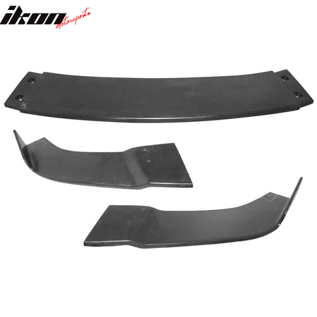 Fits 10-12 Lexus IS250 IS350 C IKON Style Front Bumper Lip Spoiler Chin PU 3PCS