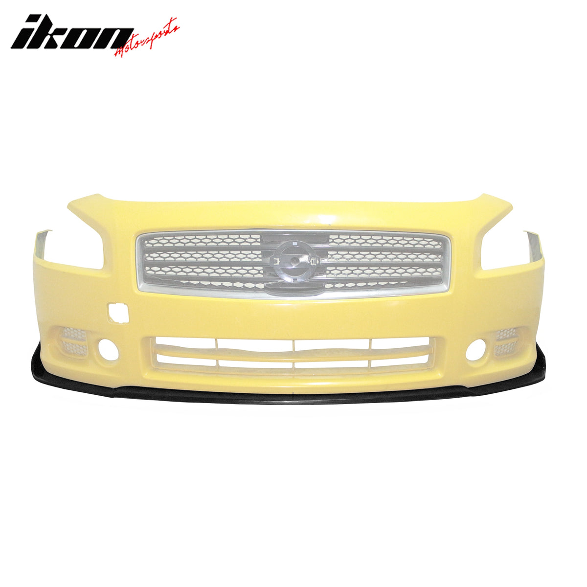 For 09-15 Nissan Maxima Front Bumper Lip Spoiler Splitter Unpainted PU 3PC