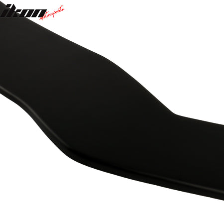 Fits 13-20 Toyota 86 Front Splitter w/ Hardware Matte Black - PP & Red Rods