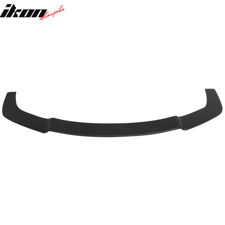 Front Lip & Splitter Rod Compatible With 2017-2018 Toyota Corolla iM, Coated Textured Matte Black PVC Spoiler Splitter Valance Chin Bodykit by IKON MOTORSPORTS