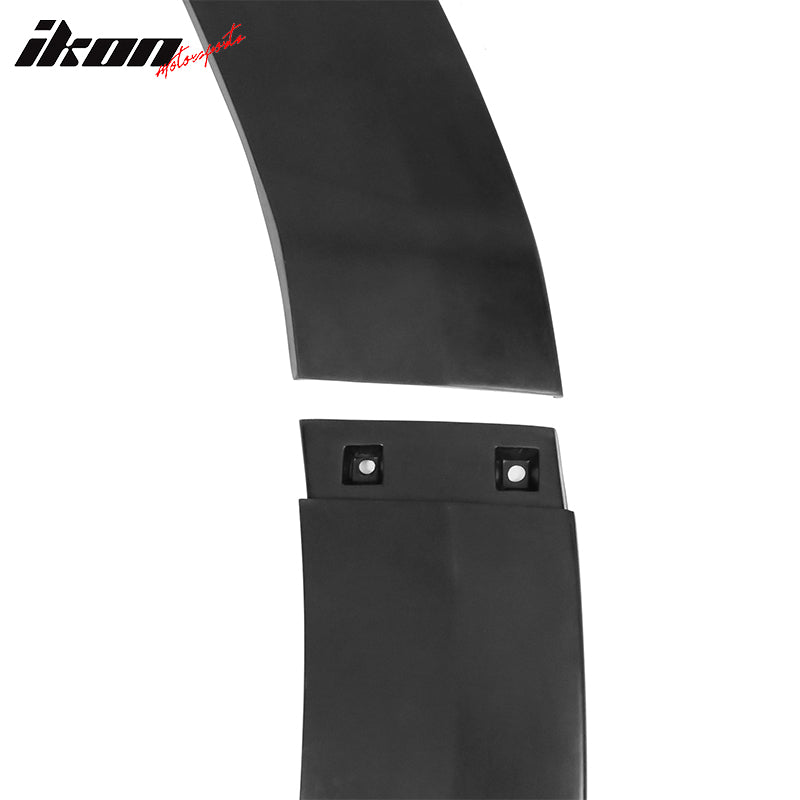 Fits 12-16 Tesla Model S Sedan IKON Style Front Bumper Lip Spoiler Unpainted 3PC