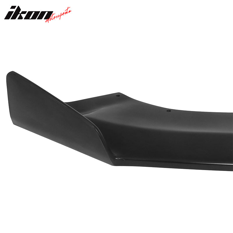 Fits 12-16 Tesla Model S Sedan IKON Style Front Bumper Lip Spoiler Unpainted 3PC