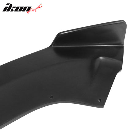 Fits 12-16 Tesla Model S Sedan IKON Style Front Bumper Lip Spoiler Unpainted 3PC