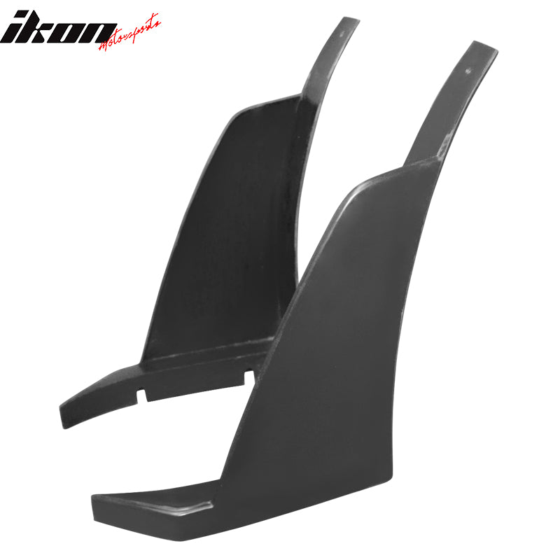 Fits 14-16 Lexus IS F Sport Front Bumper Lip Splitter Corner Winglets JDM Style