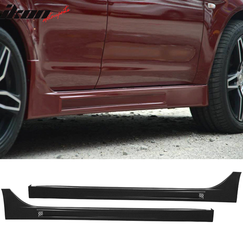 2008-2015 Mitsubishi Lancer FQ FQ440 Unpainted Side Skirt Extension PP