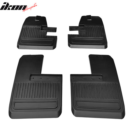 Fits 21-23 Ford Bronco 2/4 Door Black Front Rear Mud Flaps Splash Guards PP 4PCS