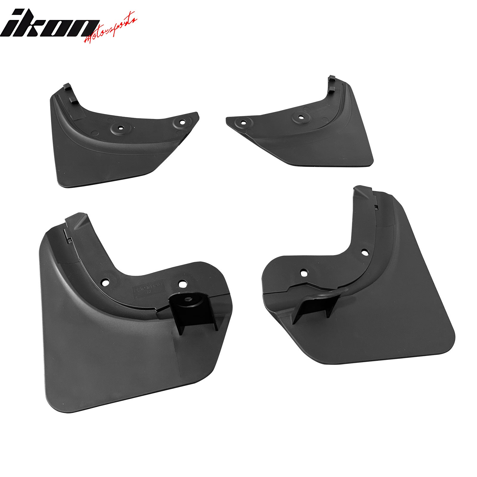 Fits 20-23 Tesla Model Y OE Style Mud Guards Splash Flaps Fender Black TPE 4PCS