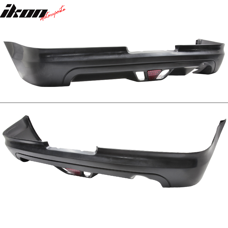 Fits 02-04 Acura RSX Mugen Style Rear Lip Spoiler Diffuser w/ LED Brake Light