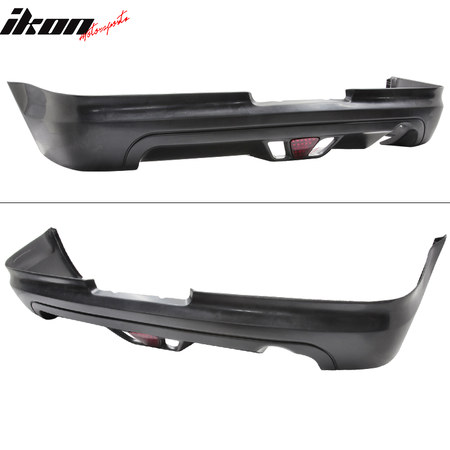 Fits 02-04 Acura RSX Mugen Style Rear Lip Spoiler Diffuser w/ LED Brake Light