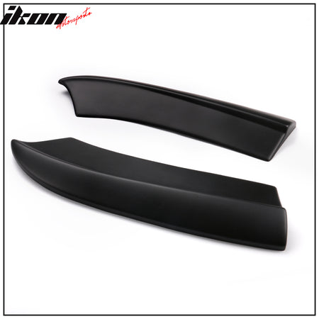 Fits 15-23 Dodge Charger SRT Rear Diffuser Bumper + Side Aprons Lip Pair - PP