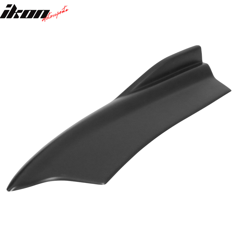 Fits 15-23 Dodge Charger SRT Matte Black Rear Bumper Lip Side Apron V2 Style PP