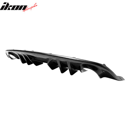 For 15-20 Dodge Charger SRT & Scat Pack MDP V2 Style Rear Bumper Lip Diffuser PU