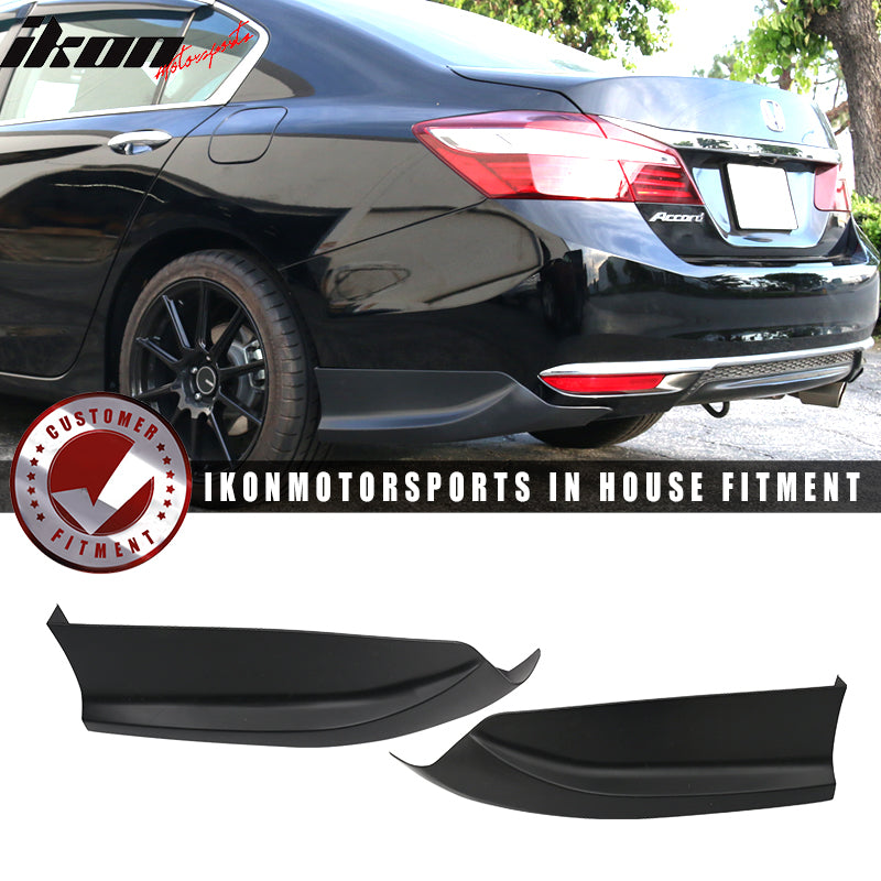 2016-2017 Honda Accord Sedan HFP Style PP Rear Lip Underbody Spoilers