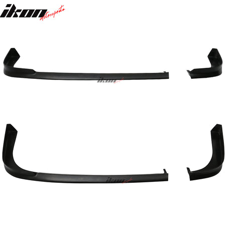 Fits 01-03 Honda Civic EM2 2DR Mugen Style Front + NEW TR Style Rear Bumper Lip