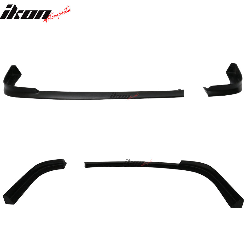 Fits 01-03 Honda Civic EM2 2DR Mugen Style Front + NEW TR Style Rear Bumper Lip