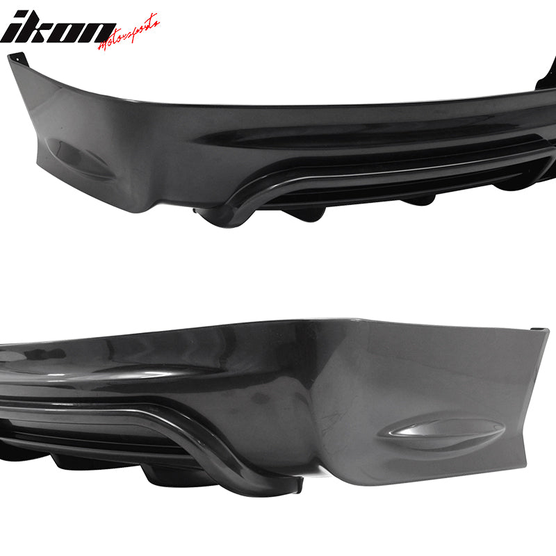 Fits 13-15 Honda Civic Sedan Mugen RR Rear Bumper Diffuser 3rd LED Brake Light