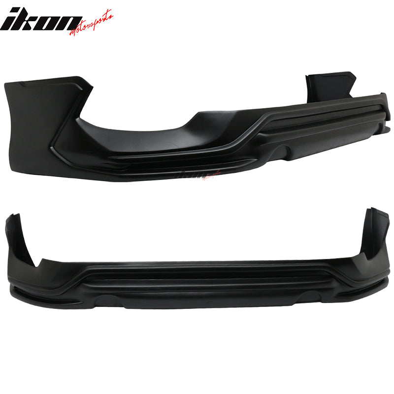 Fits 16-21 Honda Civic Sedan 4Dr AVS Style Rear Bumper Lip Spoiler - PP