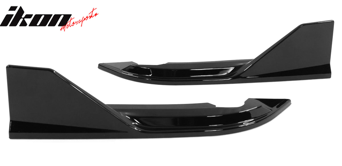 Fits 22-24 Honda Civic 11th FE-C Style Rear Bumper Lip Corner Aprons