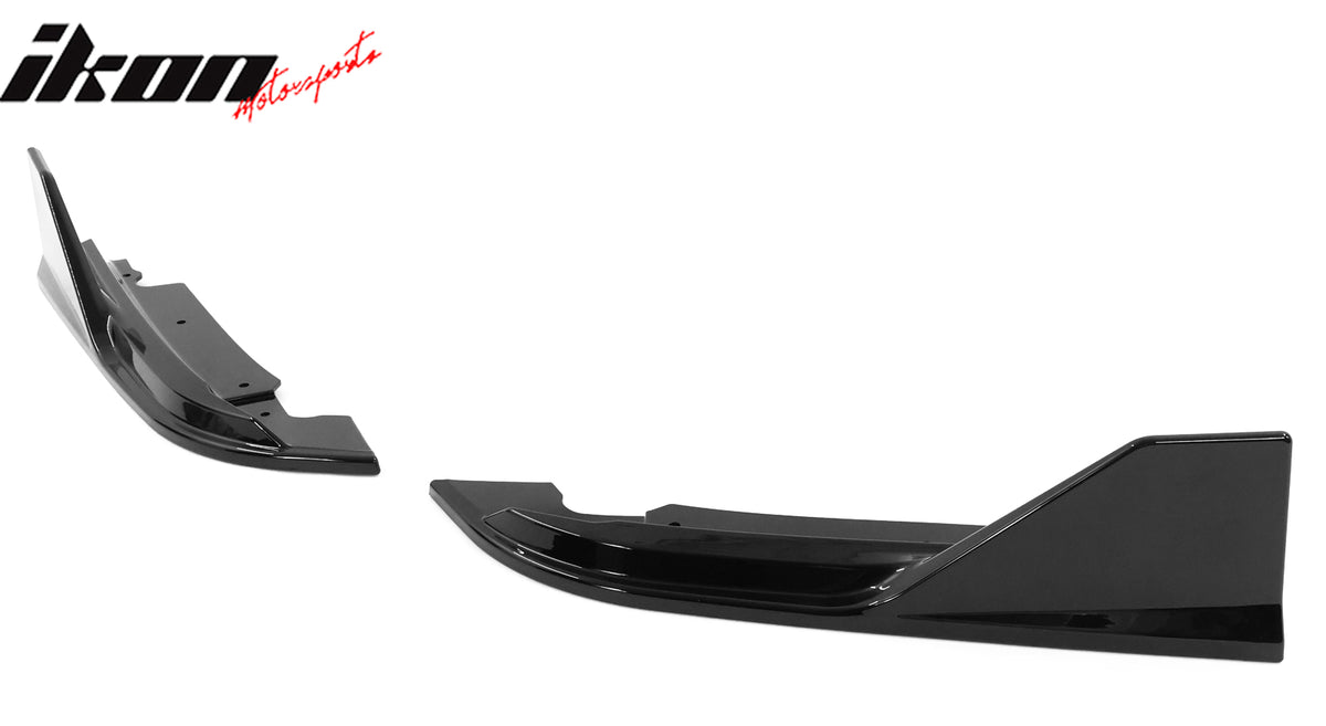 Fits 22-24 Honda Civic 11th FE-C Style Rear Bumper Lip Corner Aprons