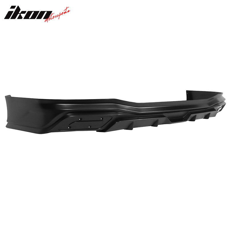 Fits 22-24 Honda Civic 11th Gen Sedan PP Rear Bumper Lip Diffuser W/ Muffler Tip