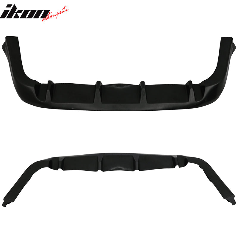 Fits 97-01 Honda Prelude BB6 Custom MU 4 Fin Rear Lip Bumper Lip Diffuser