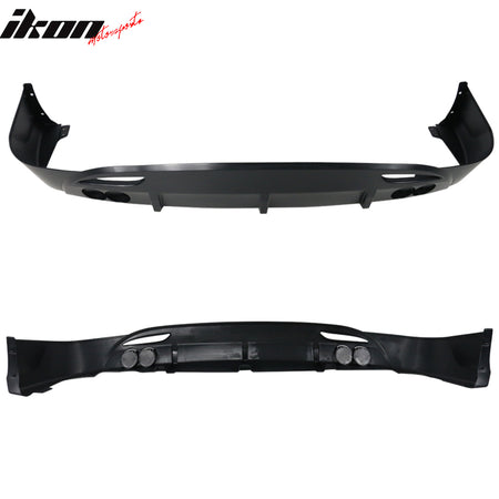 Fits 10-14 Hyundai Elantra Sonata Genesis Coupe OE Style Rear Bumper Diffuser PP