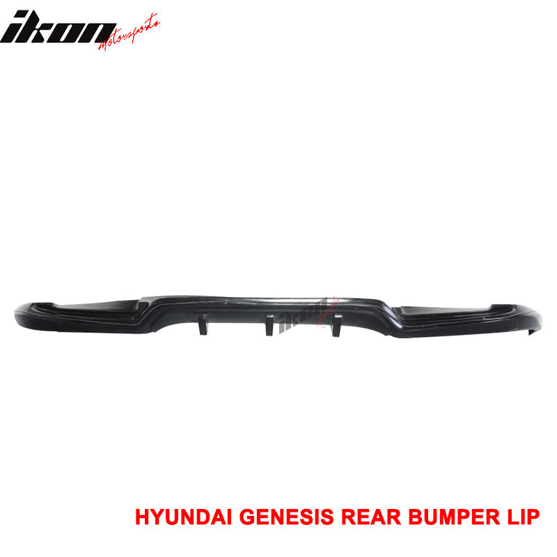 Fits 10-12 Hyundai Genesis Coupe Sport Style Front Bumper Lip + Rear Diffuser PU