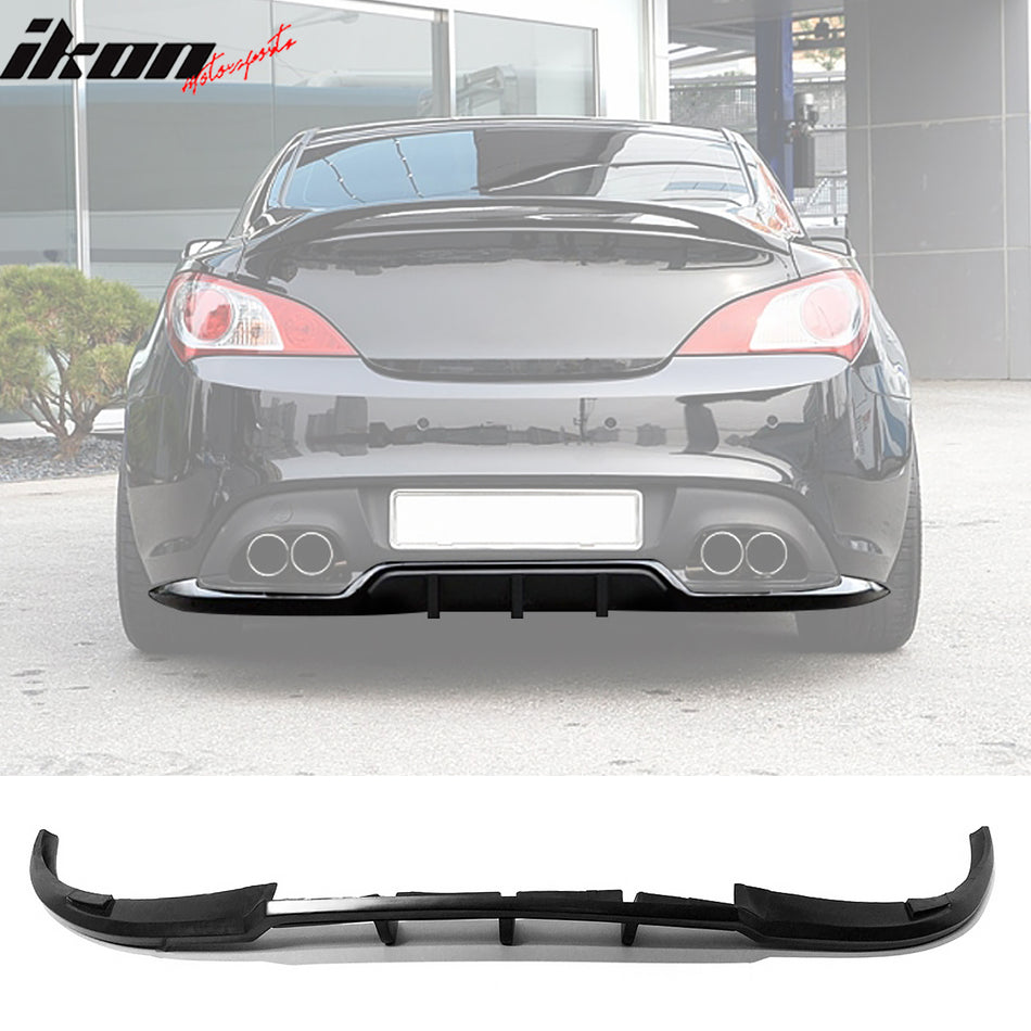 Rear Diffuser for 2010-2016 Hyundai Genesis Coupe Walker Rear Valance