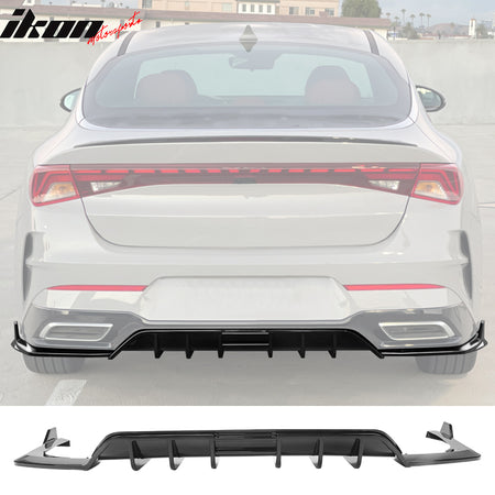 Fits 21-24 Kia K5 GT-Line Rear Bumper Lip Diffuser PP 3PCS Set