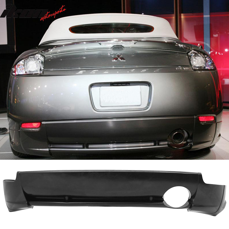 2006-2008 Mitsubishi Eclipse Rear Bumper Lip Spoiler Diffuser PU