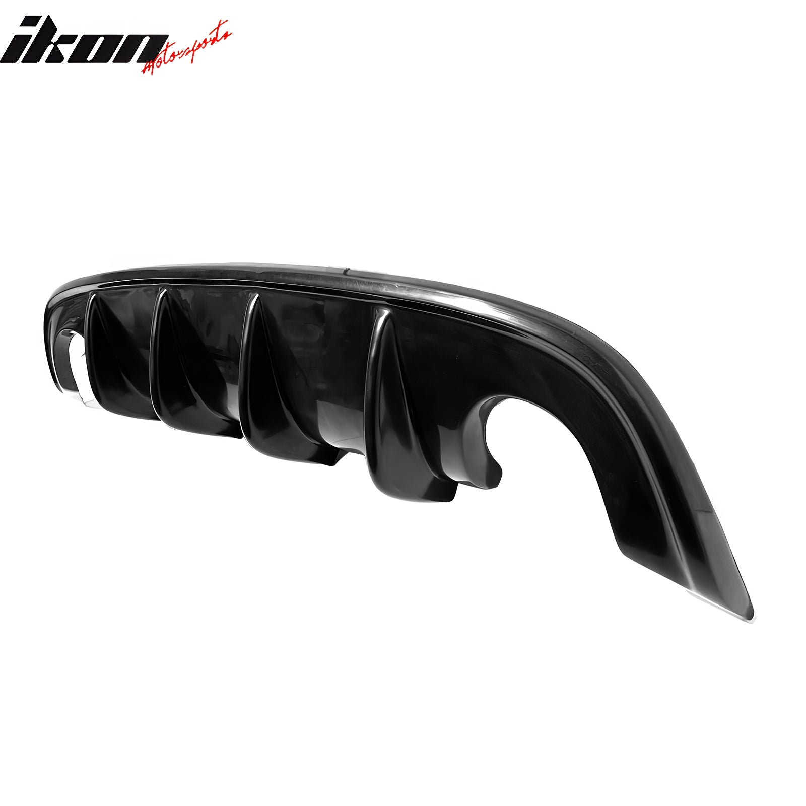 For 09-15 Mazda MX-5 Miata NC NC2 MDA Style Rear Bumper Lip Diffuser W/ 4-Fin PU