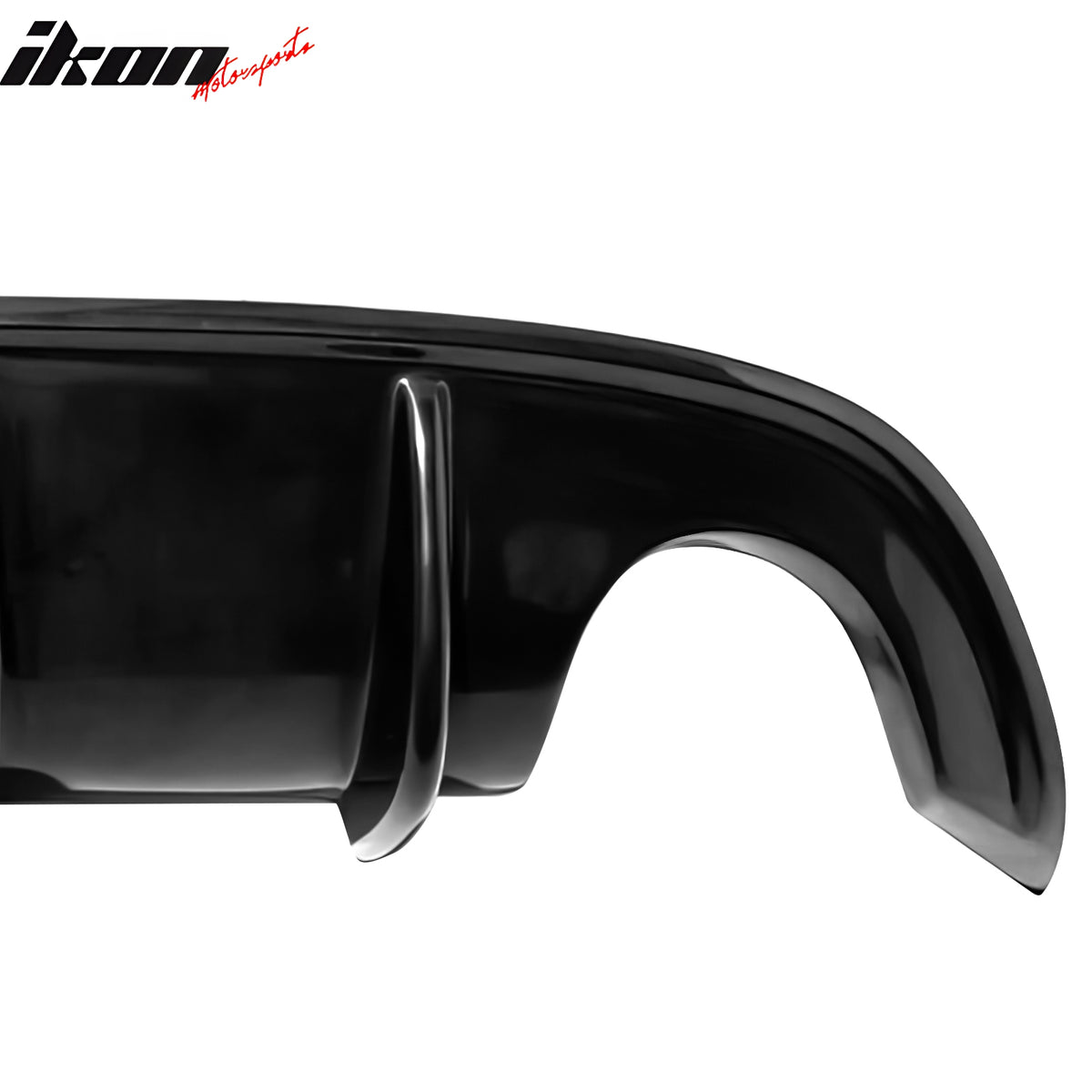 For 09-15 Mazda MX-5 Miata NC NC2 MDA Style Rear Bumper Lip Diffuser W/ 4-Fin PU