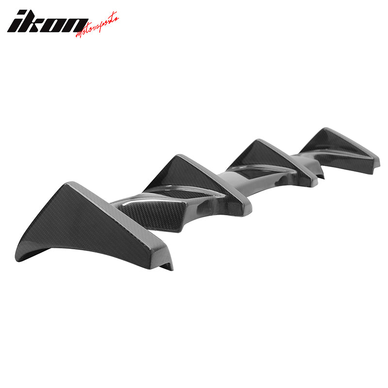 Clearance Sale Fits 03-09 350Z Z33 Carbon Fiber Rear Bumper Diffuser Lip Spoiler