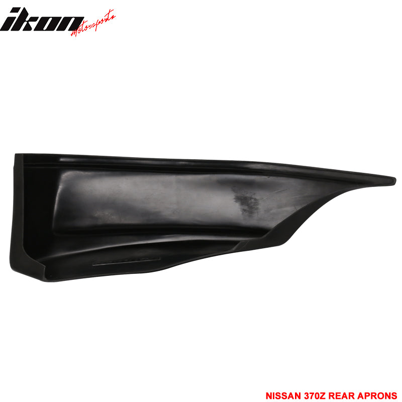 Fits 09-20 Nissan 370Z SS Style Rear Aprons Spat Rear Bumper Lip - PU