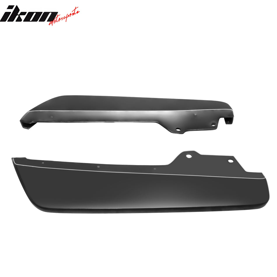 2019-2024 Nissan Altima IKON Unpainted Rear Lip Splitter Aprons PU 2PC