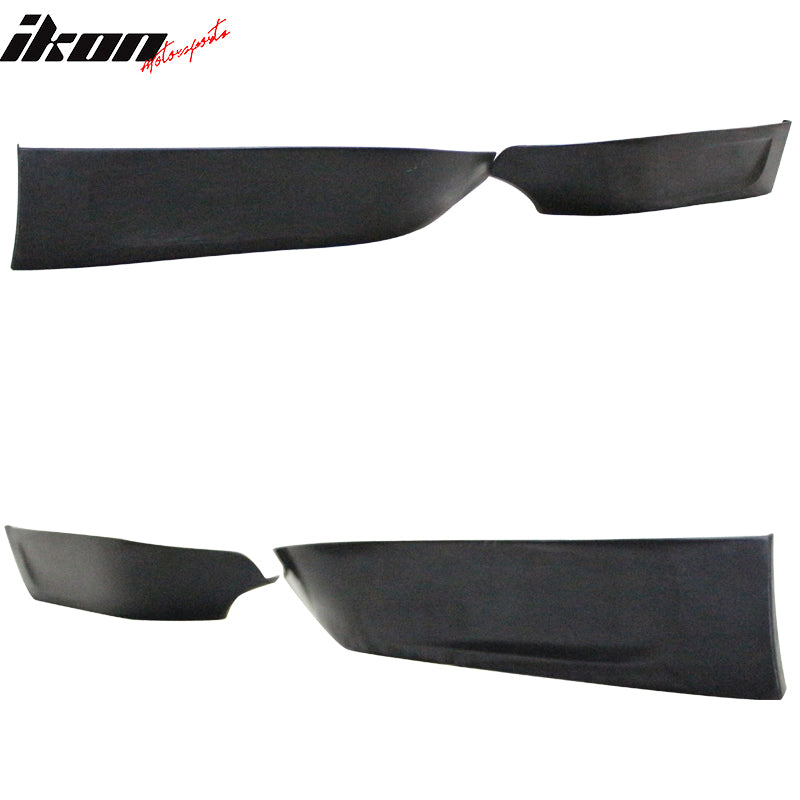 Fits 09-15 Nissan Maxima ST Style Rear Bumper Lip Diffuser Side Corner Apron 2PC