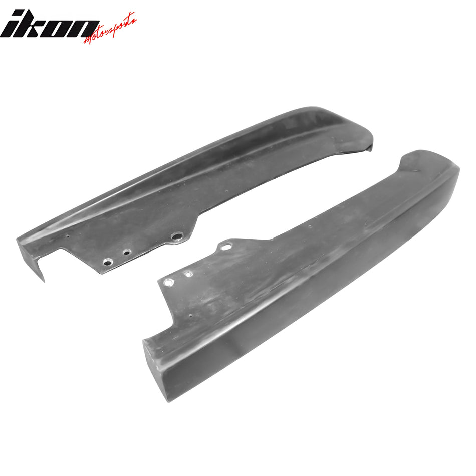 2019-2023 Nissan Maxima APR Style Unpainted 2PCS Rear Bumper Aprons PU