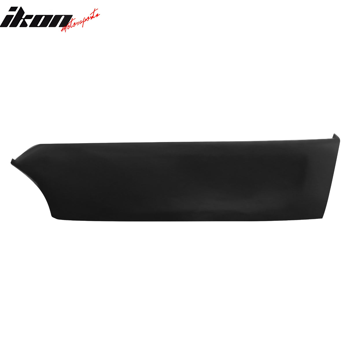 Fits 19-22 Nissan Maxima Rear Bumper Lip Corner Apron Unpainted Black PU - 2PCS