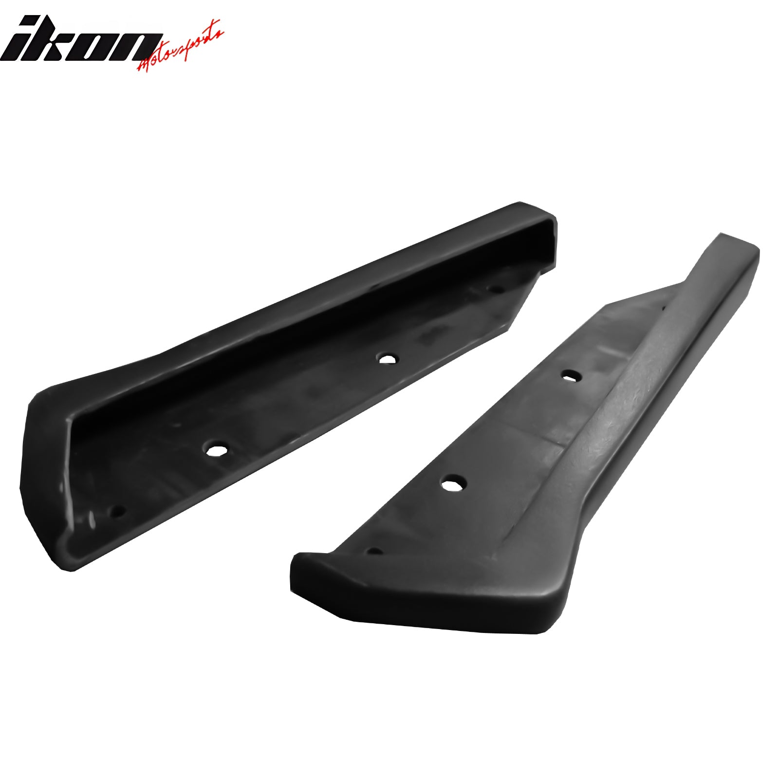 Fits 00-03 Honda S2000 AP1 CS Style Rear Bumper Lip Corner Apron Black PU - 2PCS