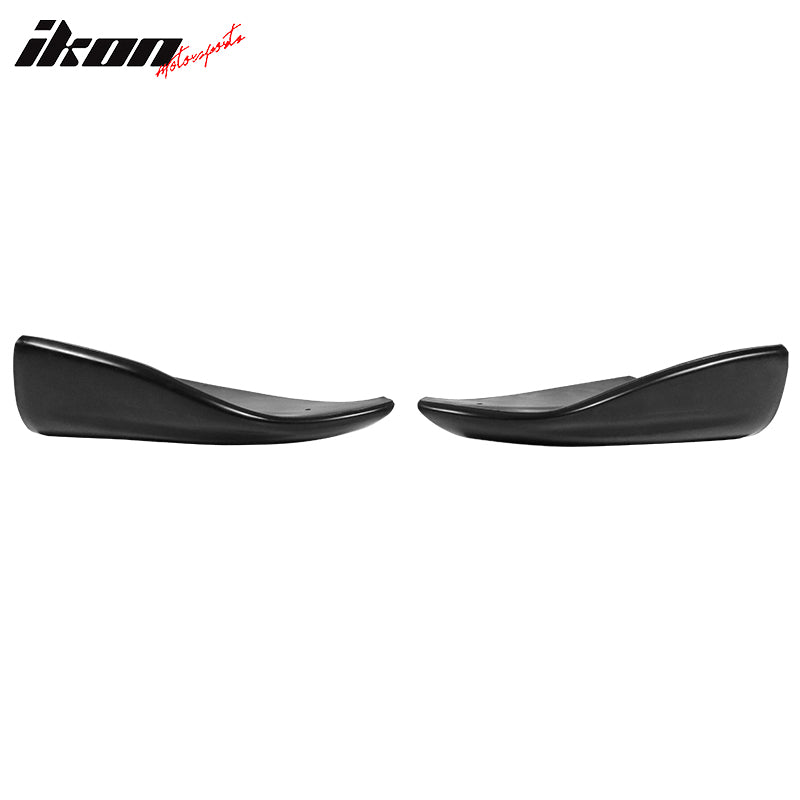 Fits 05-07 Subaru Impreza WRX STI CS Style 2PCS Rear Bumper Lip Aprons Spat PU