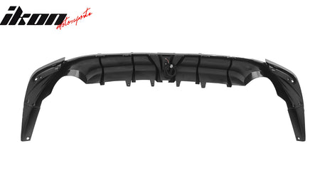 Fits 18-24 Toyota Camry LE XLE Rear Diffuser Lip W/LED Light Carbon Fiber Print