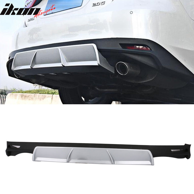 2018-2024 Toyota Camry XLE LE V2 Style Rear Bumper Lip Diffuser PP