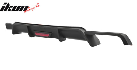 Fits 18-24 Toyota Camry SE XSE Rear Diffuser Lip W/LED Light