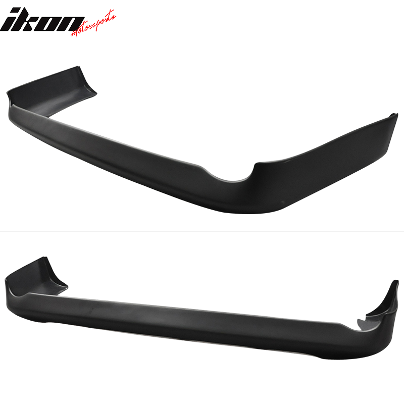 IKON MOTORSPORTS, Rear Bumper Lip Diffuser Compatible With 2009-2010 Toyota Corolla, Factory Style Rear Lip Spoiler PP