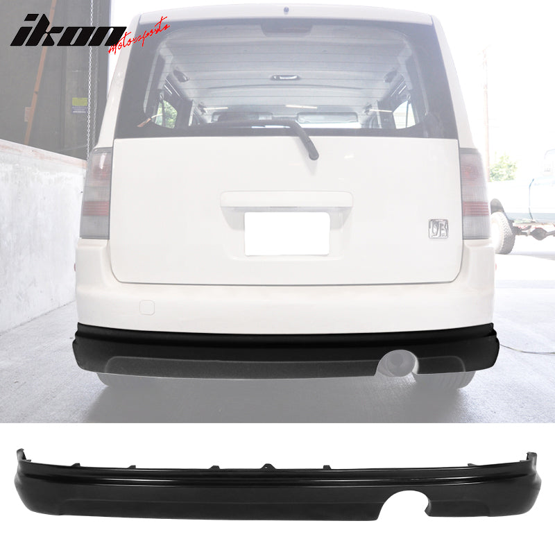 2003-2007 Scion XB K-Style Black Rear Bumper Lip Diffuser Spoiler PU