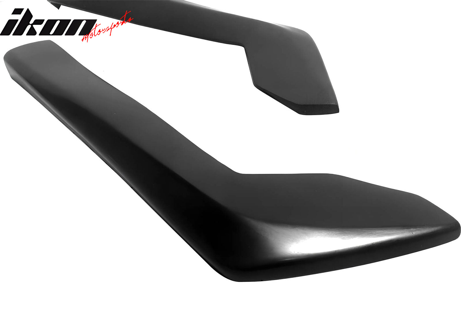 Fits 07-10 BMW E92 3-Series DT Style Rear Bumper Lip Side Corner Aprons Black PU