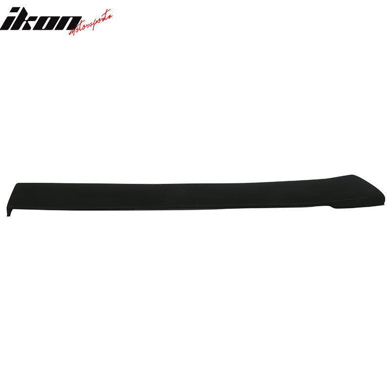 Universal 2PC CS Style 19in PU Rear Bumper Spats Sides Extension Splitter Lips