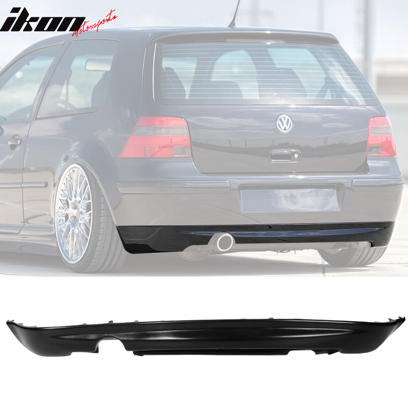 1999-2005 Volkswagen Golf MK4 25AE Style Unpainted Rear Bumper Lip PU