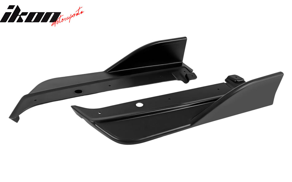 2022-2024 Subaru WRX D Style Rear Bumper Lip Aprons Matte Black ABS