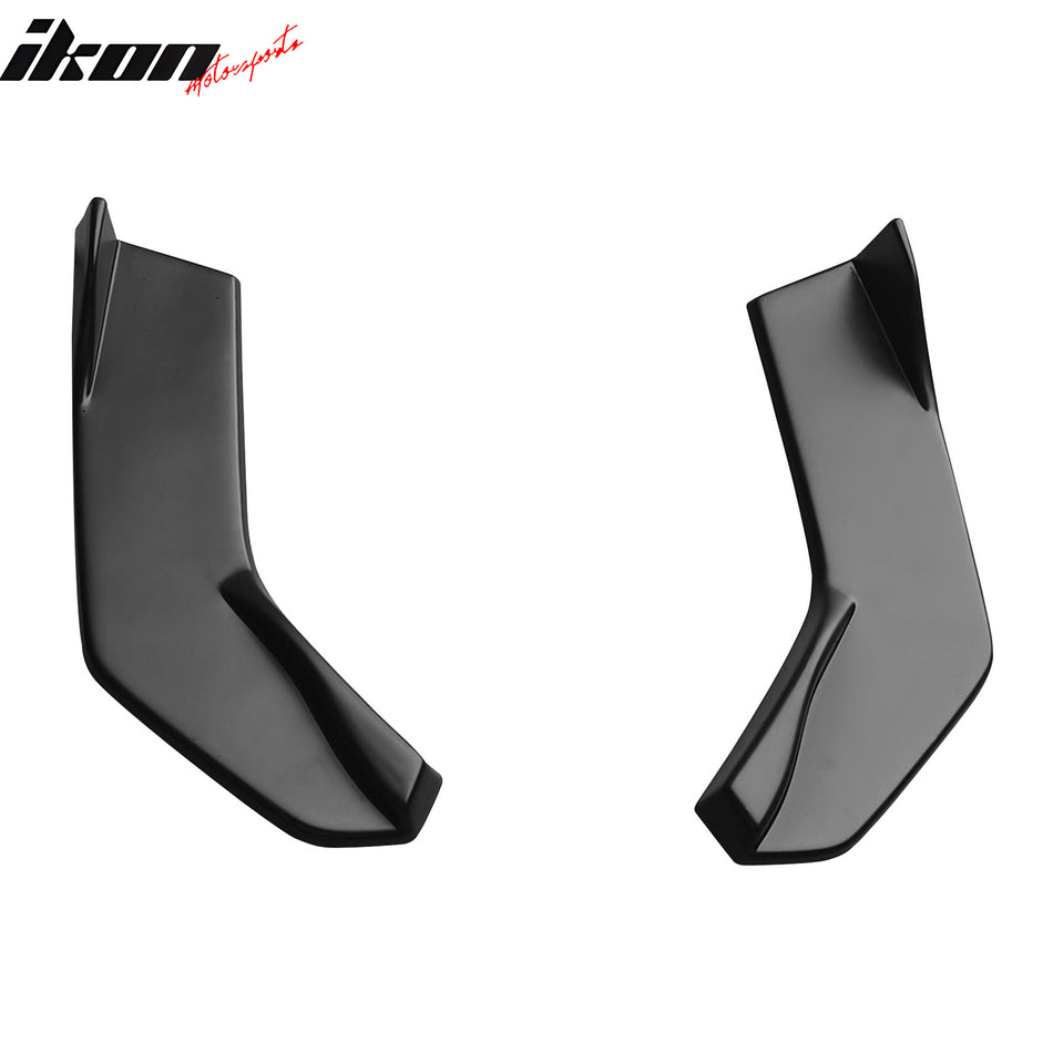 2022-2024 Toyota GR86 & Subaru BRZ IKON Rear Aprons Matte Black ABS